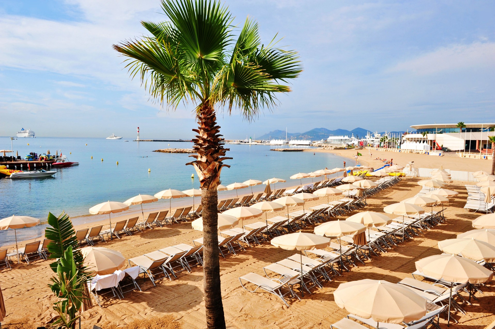 Plage à Cannes